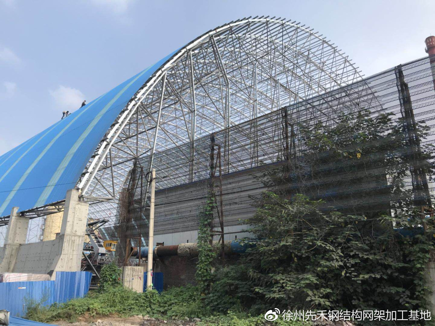 邢臺(tái)冀中能源干煤棚螺栓球網(wǎng)架主體順利竣工 助力綠色能源基礎(chǔ)設(shè)施建設(shè)